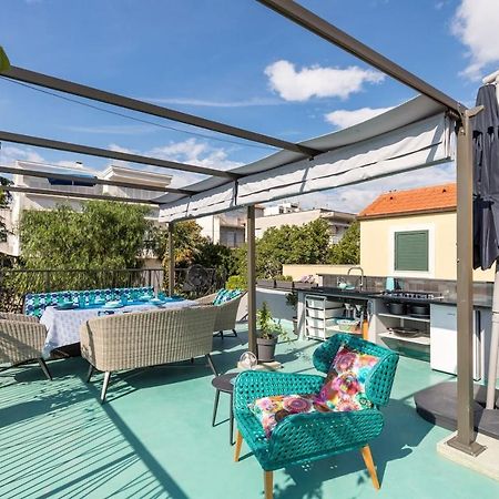 Villa Boutique Triple House w Garden RoofTerrace&BBQ à Split Extérieur photo