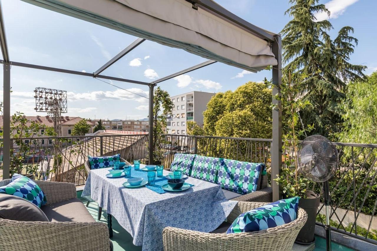 Villa Boutique Triple House w Garden RoofTerrace&BBQ à Split Extérieur photo