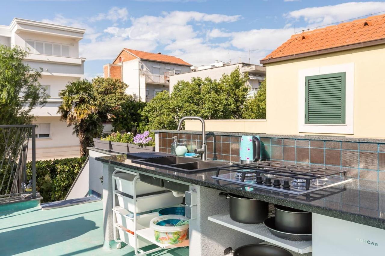 Villa Boutique Triple House w Garden RoofTerrace&BBQ à Split Extérieur photo